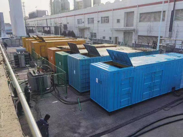 乐山柴油发电机出租案例展示